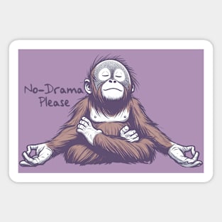 No Drama Orangutan Magnet